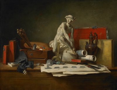 De Attributen van de Kunsten en de Beloningen die hen Worden Toegekend door Jean Baptiste Simeon Chardin